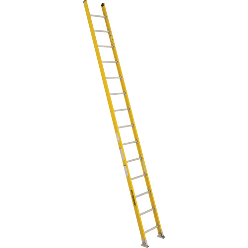 Industrial Extra Heavy-Duty Straight Ladders (5600 Series), 14', Fibreglass, 375 lbs., CSA Grade 1AA Maritime Industrial Rubber