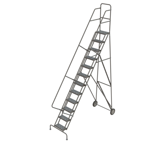 &eacute;chelles roulantes, 12 marches, Stri&eacute;, Hauteur 126" Maritime Industrial Rubber
