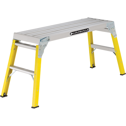 Mini plateforme de travail robuste s&eacute;rie L-3041, 36" la x 12" pr, Capacit&eacute; de 300 lb, D&eacute;mont&eacute; Maritime Industrial Rubber