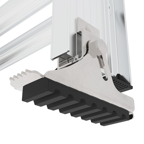 &eacute;chelle coulissante Jobsite Series, Cap 250 lb, 24' h, Calibre 1 Maritime Industrial Rubber