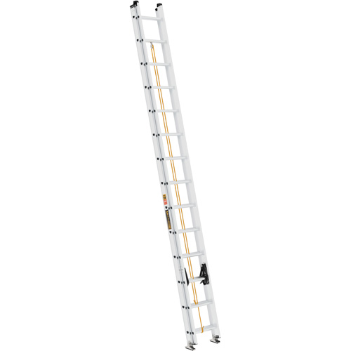 &eacute;chelle coulissante Jobsite Series, Cap 250 lb, 28' h, Calibre 3 Maritime Industrial Rubber