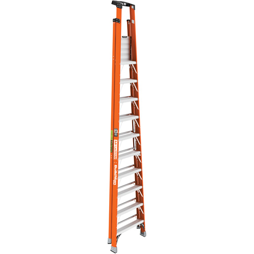 Safespace Platform Step Ladder, 10', 300 lbs. Cap. Maritime Industrial Rubber