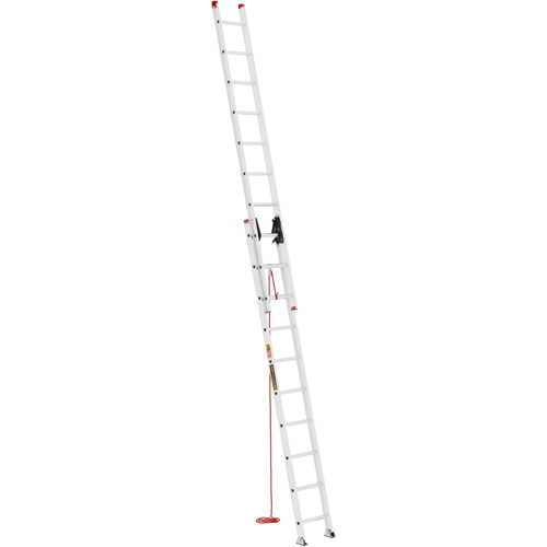 &eacute;chelle coulissante Jobsite Series, Cap 200 lb, 20' h, Calibre 3 Maritime Industrial Rubber