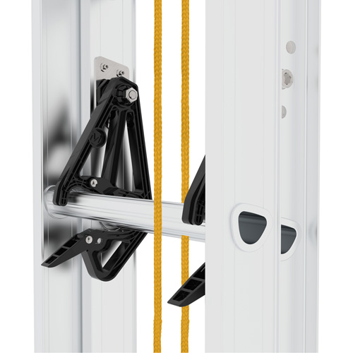 &eacute;chelle coulissante Jobsite Series, Cap 225 lb, 24' h, Calibre 2 Maritime Industrial Rubber