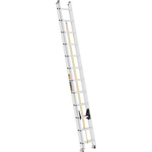 &eacute;chelle coulissante Jobsite Series, Cap 225 lb, 24' h, Calibre 2 Maritime Industrial Rubber