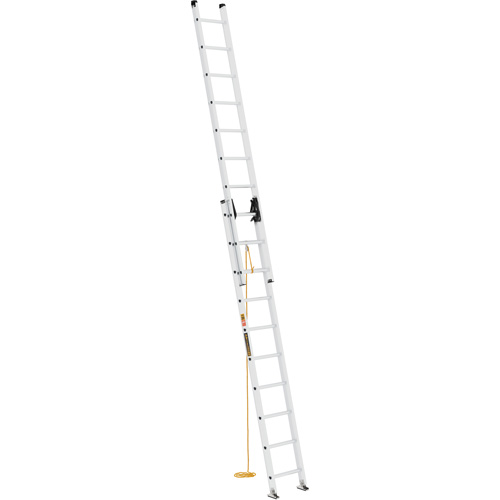 &eacute;chelle coulissante Jobsite Series, Cap 225 lb, 32' h, Calibre 1 Maritime Industrial Rubber