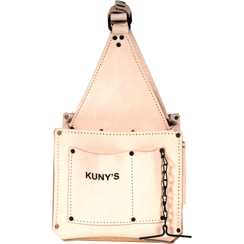 Electrical & Maintenance Tool Pouches, Leather, 17 Pockets, Beige Maritime Industrial Rubber