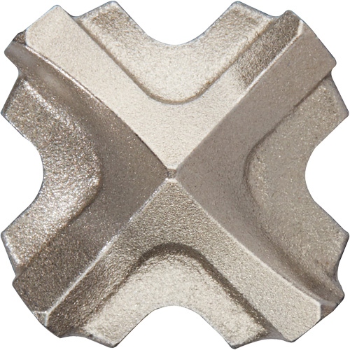 MX4 4-Cutter Rotary Hammer Drill Bit, 7/8", SDS-Plus Shank, Carbide Maritime Industrial Rubber