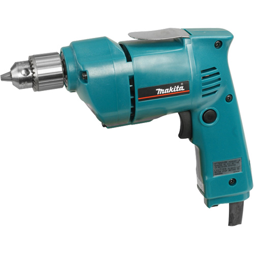 Multi-Purpose Drill for Wood & Metal, 3/8" Chuck, 3.5 A, 120 V, 0-1200 RPM, Keyed Chuck Maritime Industrial Rubber