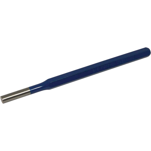 Pin Punch, 3/8" Dia. x 8" L Maritime Industrial Rubber