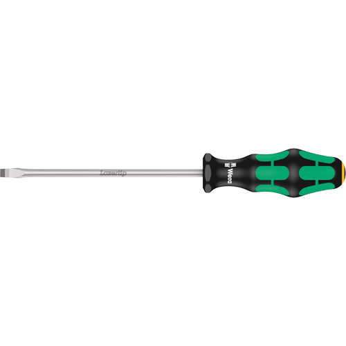 Tournevis pour vis &agrave; fente conique, Tige de 6,5 mm, Ronde, 10-1/16" lo, Prise en Plastique Maritime Industrial Rubber