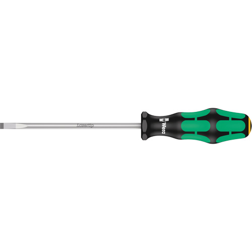 Tournevis &agrave; fente, Tige de 5,5 mm, Ronde, 8-25/32" lo, Prise en Plastique Maritime Industrial Rubber