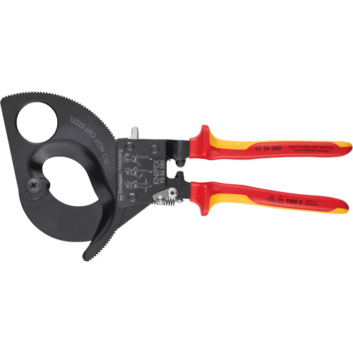 Insulated Ratcheting Cable Cutters Maritime Industrial Rubber