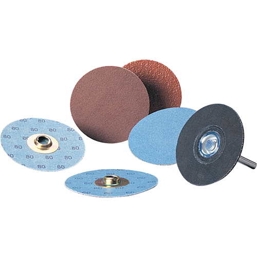 Standard Abrasives Quick-Change Disc, 3" Dia., P240 Grit, Aluminum Oxide Maritime Industrial Rubber