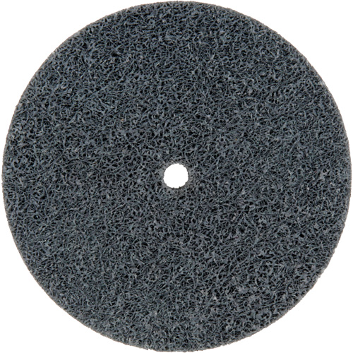 Standard Abrasives 500 Series Soft Density Unitized Wheels, 3" x 1/2", 1/4" Arbor, Fine Grit, Silicon Carbide Maritime Industrial Rubber