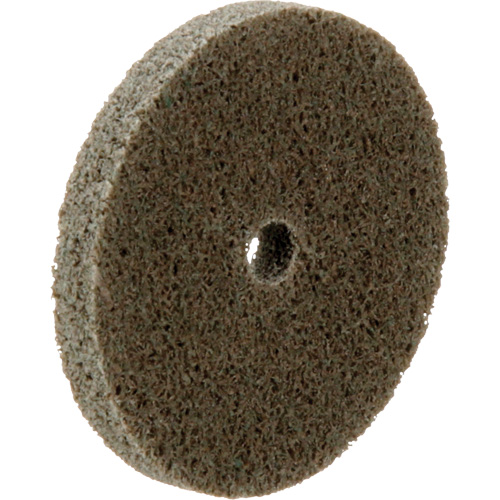 Standard Abrasives Unitized Wheel, 2" x 1/4", 1/4" Arbor, Medium Grit, Aluminum Oxide Maritime Industrial Rubber