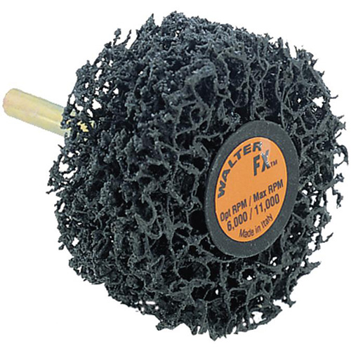 FX Mounted Surface Cleaning Wheel Maritime Industrial Rubber