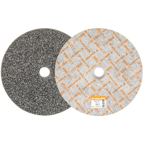 Disque de finition Blendex U, 6" dia., Grain 2SF, Carbure de silicium Maritime Industrial Rubber