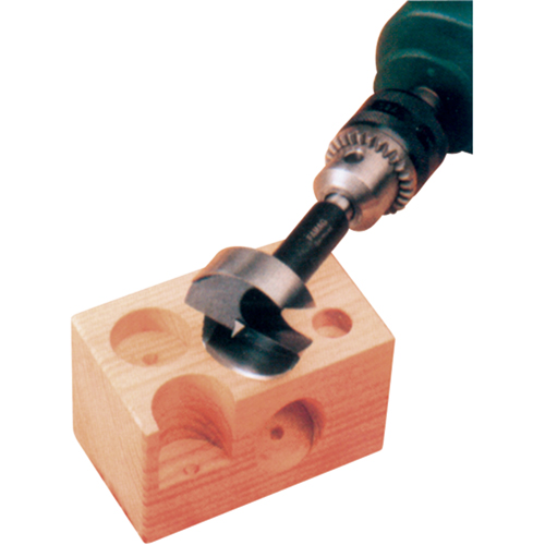 M&egrave;che Forstner, 34 mm, Tige 2/5", Longeur de 3-1/2" Maritime Industrial Rubber