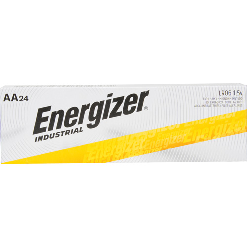 Alkaline Industrial Batteries, AA, 1.5 V Maritime Industrial Rubber