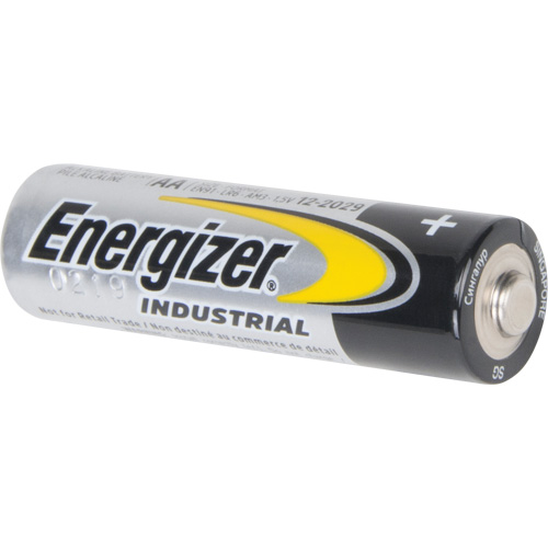 Alkaline Industrial Batteries, AA, 1.5 V Maritime Industrial Rubber
