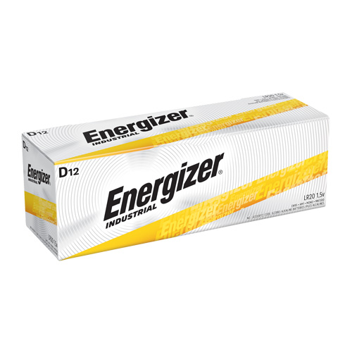 Alkaline Industrial Batteries, D, 1.5 V Maritime Industrial Rubber