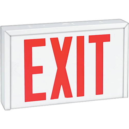 Enseignes sortie Stella - Exit, DEL, 12" lo x 12" la, Anglais Maritime Industrial Rubber