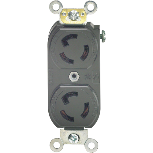 Duplex Locking Receptacle Maritime Industrial Rubber