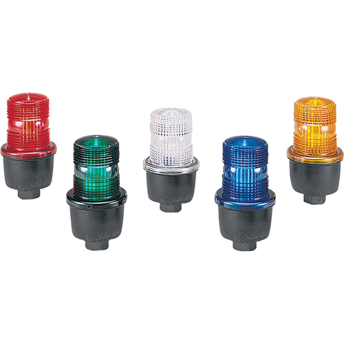 Streamline&reg; Low Profile LED Lights, Continuous, Red Maritime Industrial Rubber