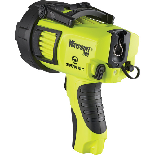Projecteur &agrave; prise pistolet Waypoint 400, DEL, 1000 Lumens, Piles Rechargeable Maritime Industrial Rubber