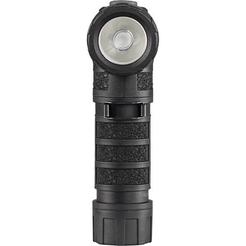 PolyTac&reg; 90 X Right Angle Flashlight, LED, CR123A Batteries, Polymer Maritime Industrial Rubber