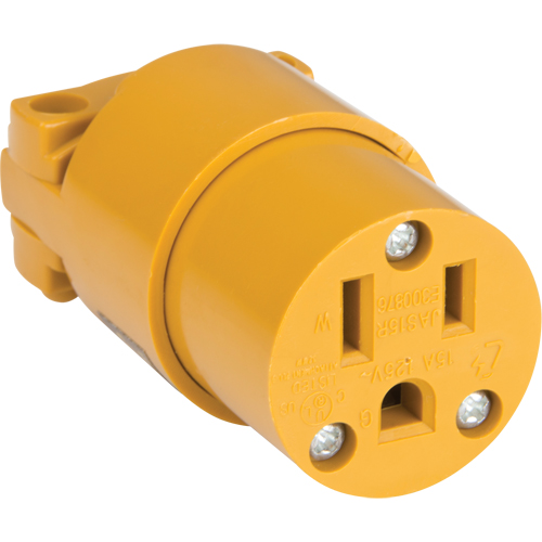 Connecteur de mise &agrave; la terre en PVC, 5-15R, Plastique Maritime Industrial Rubber