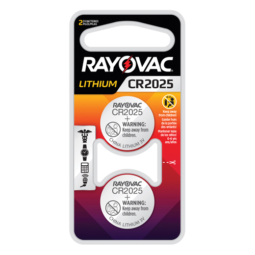 CR2025 Lithium Coin Cell Batteries, 3 V Maritime Industrial Rubber