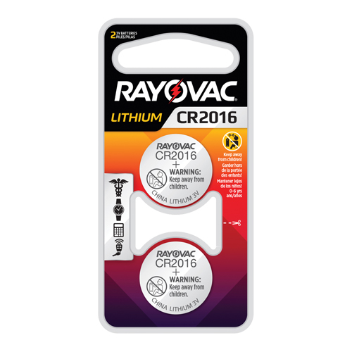 CR2016 Lithium Coin Cell Batteries, 3 V Maritime Industrial Rubber