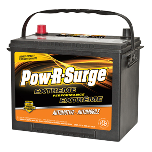 Batterie automobile &agrave; performance extr&ecirc;me Pow-R-Surge Maritime Industrial Rubber