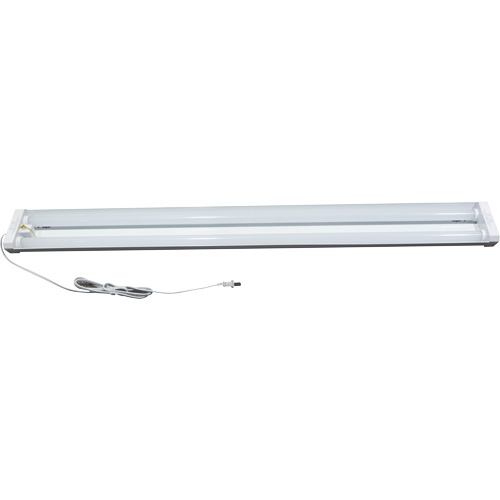 Linkable Shop Light, LED, 120 V, 42 W, 2.9" H x 6.3" W x 47.4" L Maritime Industrial Rubber