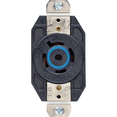 V-O-MAX&reg; Locking Receptacle Maritime Industrial Rubber