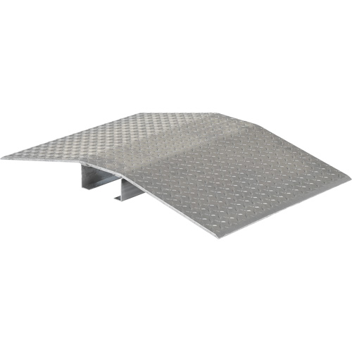 Fabricated Aluminum Hose And Cable Crossover, 48.03" x 24" x 4.5", 2000 lbs. (1 tons) Maritime Industrial Rubber