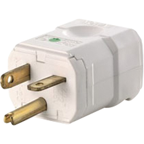 Hospital Grade Extension Plug, Nylon, 20 A, 125 V Maritime Industrial Rubber