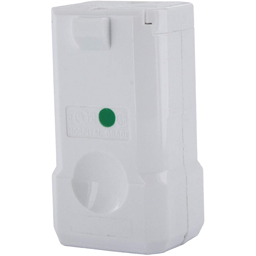Hospital Grade Plug Connector, 6-20R, Nylon Maritime Industrial Rubber