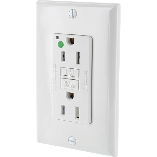 SmartlockPro&reg; Extra Heavy-Duty Self-Test GFCI Receptacle Maritime Industrial Rubber
