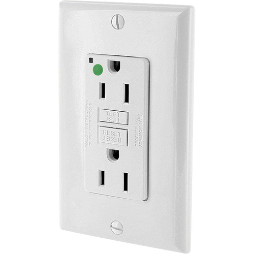 SmartlockPro&reg; Extra Heavy-Duty Self-Test GFCI Receptacle Maritime Industrial Rubber