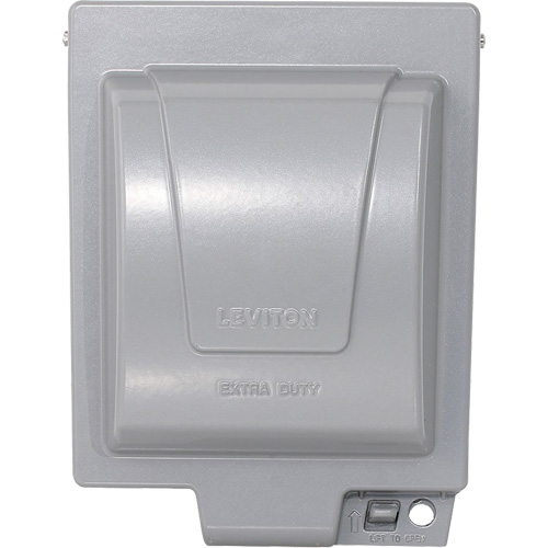 Extra-Duty GFCI & Decora&reg; Wallplate Cover Maritime Industrial Rubber