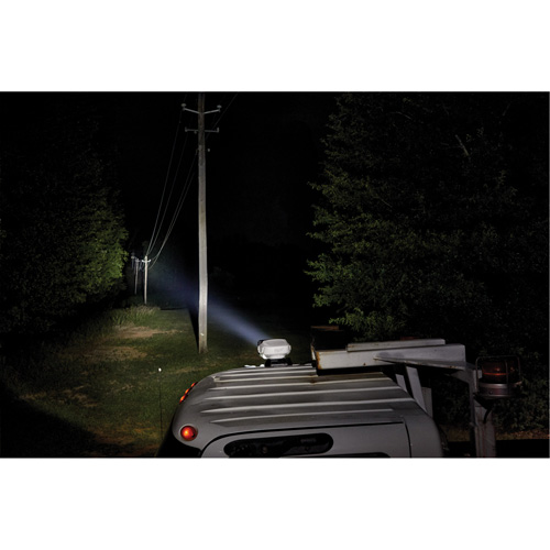 Projecteur orientable polyvalent &agrave; t&eacute;l&eacute;commande, DEL, 4250 lumens Maritime Industrial Rubber