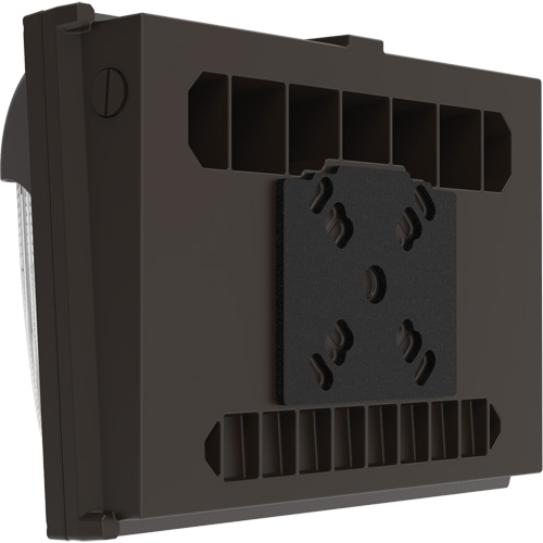 TWX Wall Luminaire, LED, 480 V, 9 W - 54 W, 14" H x 18" W x 5" D Maritime Industrial Rubber