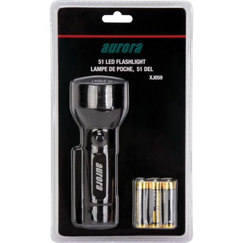 Lampe de poche AFL300, DEL, 180 lumens, Piles AA Maritime Industrial Rubber