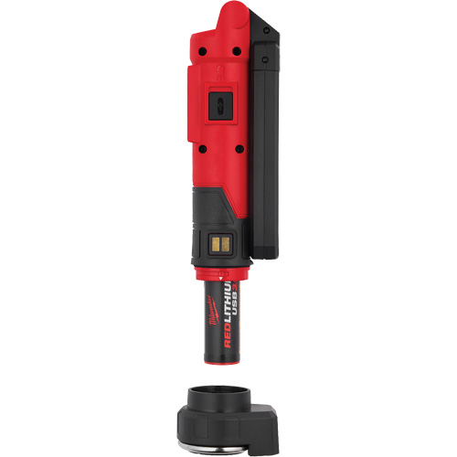 Redlithium USB Stick Light with Magnet & Charging Dock, Hook/Magnetic, Rechargeable, 550 Lumens Maritime Industrial Rubber