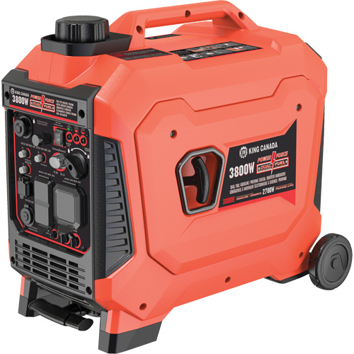 Dual Fuel Gasoline & Propane Digital Inverter Generator Maritime Industrial Rubber