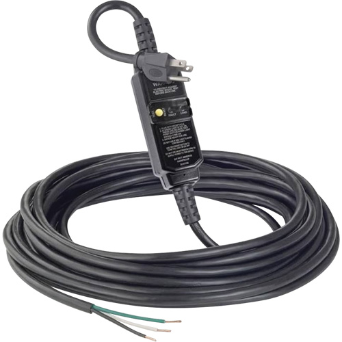 Self-Test Automatic Reset GFCI Cord Set Maritime Industrial Rubber