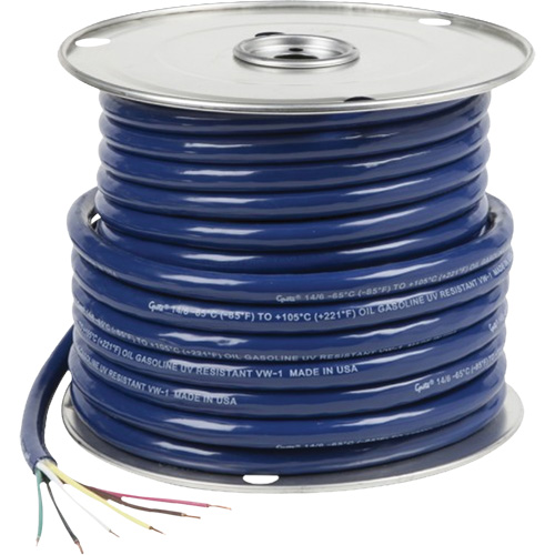 Low-Temperature 3-Conductor Trailer Cable Maritime Industrial Rubber